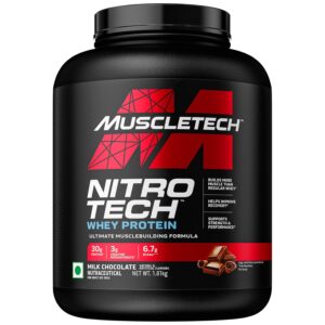 MuscleTech Nitro-Tech Whey Protein, 1.81kg (4lbs)